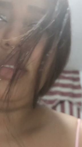 I don't want my boyfriend, he has a crooked penis, but well, I don't have another man.   Clip 1