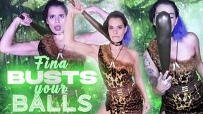 POV Huntress Fina Busts Your Balls UHD