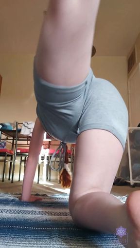 Hot Booty Sweaty Feet Workout Fit Cutie