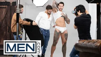 Dann Grey Craves Papi Kocics Massive Uncut Cock During Steamy Photoshoot
