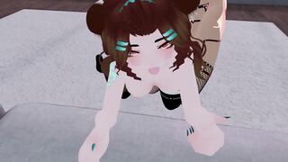 VrChat Fucking my Brains out Doggy Style then Ejaculates Deep in of