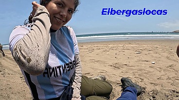 Dentro del auto, no aguantamos y terminamos cogiendo como locos, el termino dentro mio como siempre, me encanto el creampie