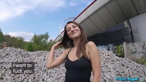 Public Porn - She rides me COWGIRL in an EPIC outdoor FUCK