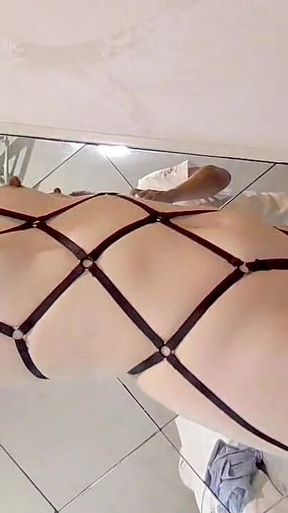 Mayu No72 Naked in a See-through Dress Sex