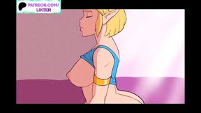 Tempted by Mari's Invite for Ecchi Anime Night with Busty Girls & Hot Sex