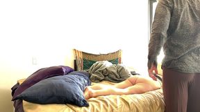 stepmom gets turned on when her stepson rubs her - erin electra