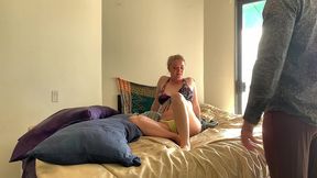 stepmom gets turned on when her stepson rubs her - erin electra