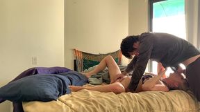 stepmom gets turned on when her stepson rubs her - erin electra