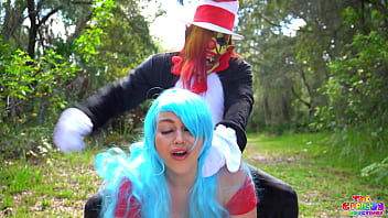 Dr. Seus Cat In The Hat Bangs Slut 1 and Slut 2