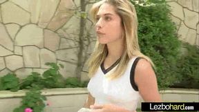 Sex Between Horny Amateur Teen Lez Girls (Dani Daniels &amp_ Malena Morgan &amp_ Lia Lor) video-13