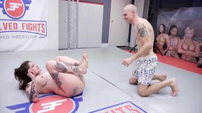 Vanessa Vega Vs Tony Sting Mixed Wrestling