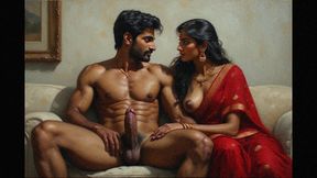 Tamil aunty from Bangalore fucked harder by her ex husband as she was addicted to his cock