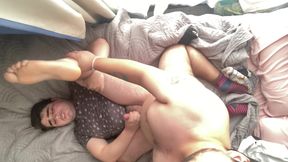 Eating my boyfriend's ass