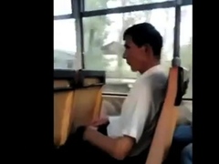 caught jerking off in the bus