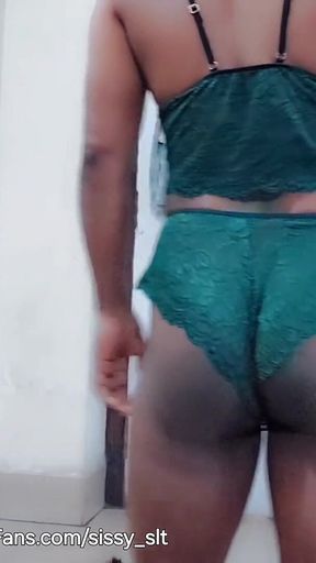 Sensual Dance of Cute Girl with Dick