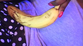 Chocolate My Banana - Busty Babe Gets Her Tits And Throat Fucked