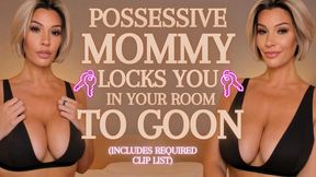 Possessive step-Mommy Locks You in Your Room to Goon