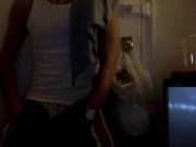 Horny Roommate Sagging - Caught Touching Himself