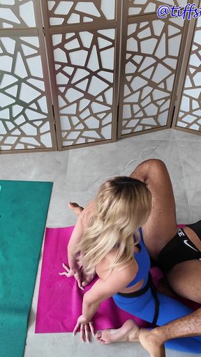 Namaste &amp; Get Pegged by Teen Yoga Instructor