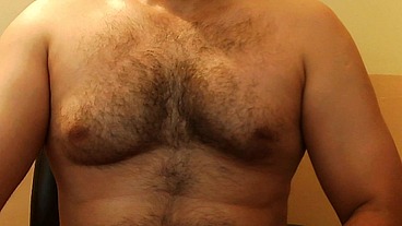 Horny -Thick arab dick stroking