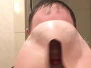 Eleanor Unmasks (female mask, mask, unmask, trans, crossdress, transformation, disguise)