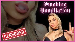 Humiliation Smoking (Beta Safe Censored Loser Porn) 480WMV