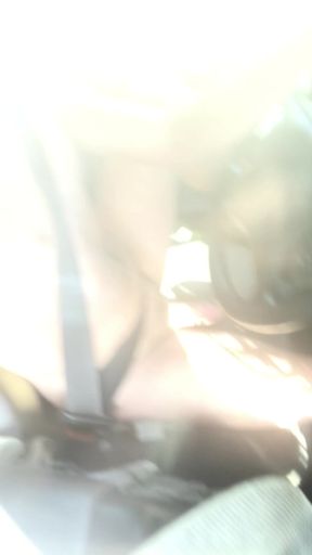 I love to drive around naked