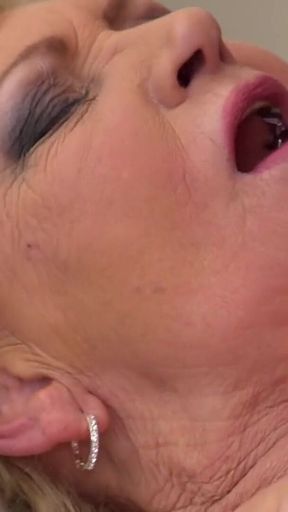 Hairy Granny Ilya Shows a Younger Man How Grandma's Fuck!