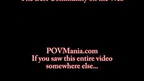 Hot POV sucking and fucking with Claudia Valentine!!