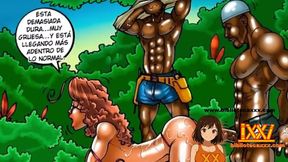 Tied-Up Bunny Girl Rides Dick Hard for Lewd Anime Pleasure Orgasm