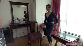 Thai Girl Threesome with Creampie