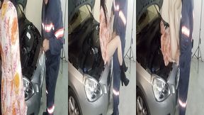 garage party fitting some parts