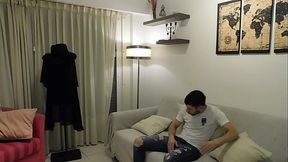 EL SUE&Ntilde_A QUE LA COJE SIN PARAR Y LE LLENA EL CULO DE LECHE ... POBRE MUCHACHO