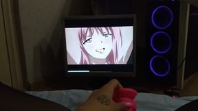 Watching Hentai and Jerking Off