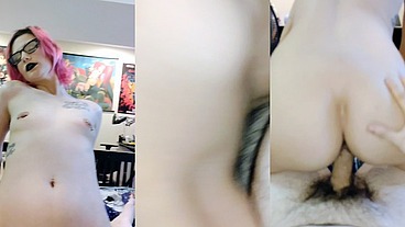 Lucy Amanita POV trying to be quiet Riding
