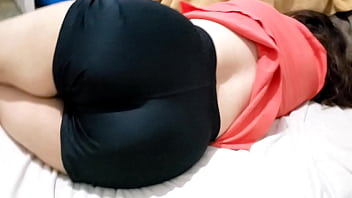 Latina milf in tight shorts gets fucked by the neighbor