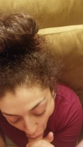 Wife Sucks Neighbors Dick Over Lost Bet