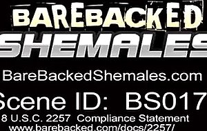 Blonde tranny tight asshole fucked