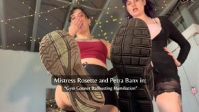 Gym Gooner Ballbusting with Petra Banx POV
