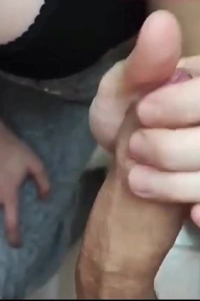 Deep Blowjob in the Kitchen and Fills My Mouth with Huge Cumshot!
