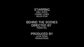 Behind the scenes. EMILY WHITE - HANNAH JONES - HELEN STAR   Pissing. LTP179