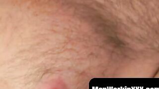 MATURE GUY WITH SMALL DICK MASTURBATES AND COMES HARD