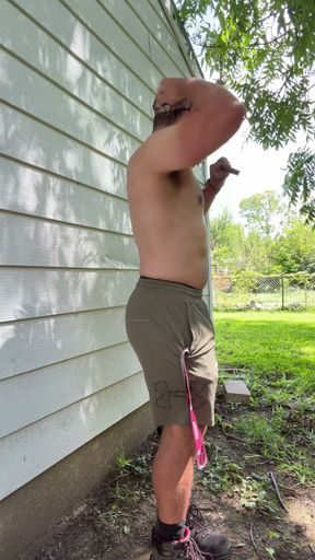 Bearded Muscle Cub Cigar Cum Outdoors