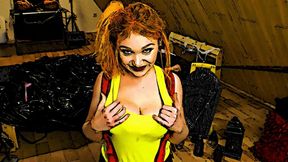 Misty sucking and Anal squirt Animated