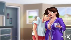 Teen Anime Seductress Tempts With Lollipop Tease for Summertime Saga Fans