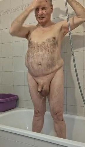 my dick in the shower