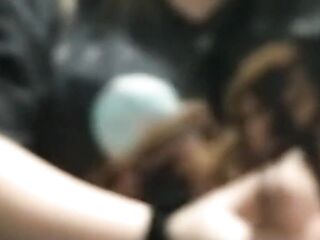 College lesbian can&#039;t stop playing with my shlong!