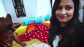 Amateur Indian couple are having fun all by themselves