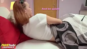 A Hooligan Invites His Stepsisiter To Watch A Porn Video, She Agreed With Charli Red