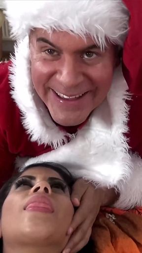 Small Dick Santa Goes Crazy For Tiny Pussy Of Perfect Body Spinner Kesha Ortega - Porno Dan 4k   Clip 1